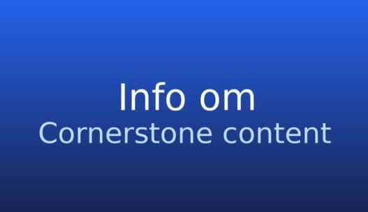 Cornerstone content: de vigtigste sider, der samler intern linkning og emneautoritet