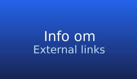 Informationskort med begrebet udgående links og kort definition