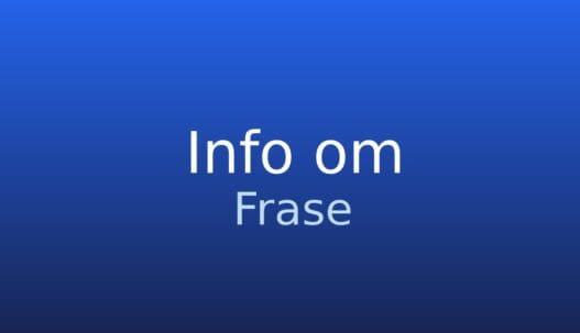 Gråt informationskort med ordbogstermen frase og kort definition