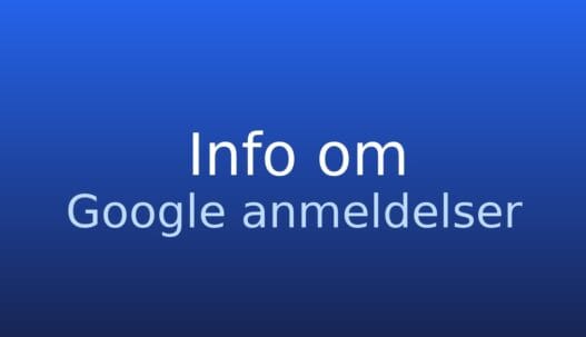 Informationskort med begrebet Google anmeldelser og kort forklaring