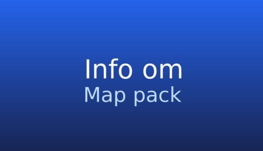 Gråt informationskort med teksten Map pack om lokal søgeresultatboks i Google