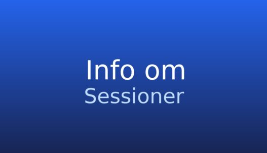 Sessioner i webanalyse: antal registrerede besøg Informationskort med ordet sessioner og kort definition om besøg i webanalyse