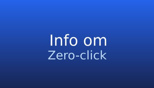 Informationskort om zero-click-søgninger i SEO og digitale søgeresultater